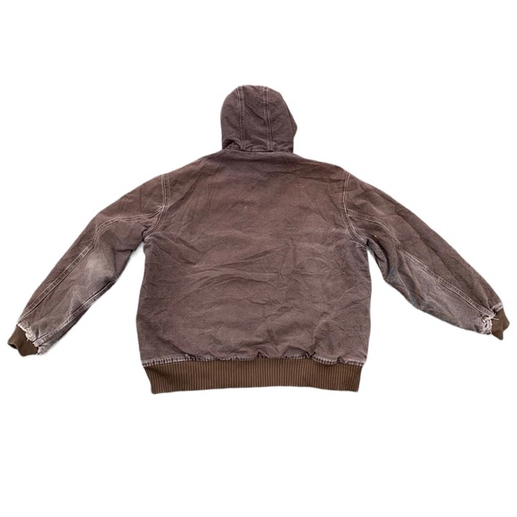 SOLD - Vintage Carhartt Hooded Bomber Jacket - Picture 3 of 12